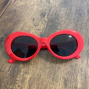 Red Sunglasses